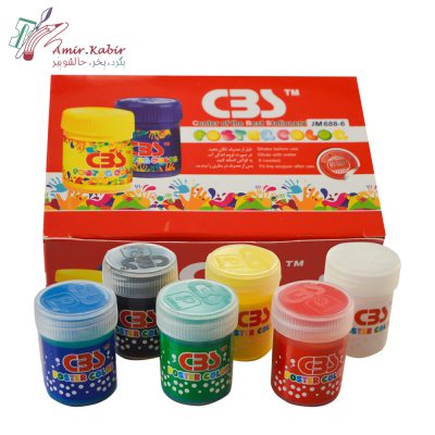 گواش 6 رنگ CBS