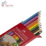 مداد رنگی 12 رنگ مقوایی فابرکاستل اصلی - تصویر 2