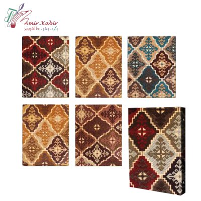 دفتر کلاسور 26 حلقه 100 برگ آزاده کد 439