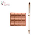 دفتر یادداشت طرح شکلاتی مستطیل - تصویر 4