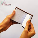 دفتر یادداشت طرح شکلاتی مستطیل - تصویر 2