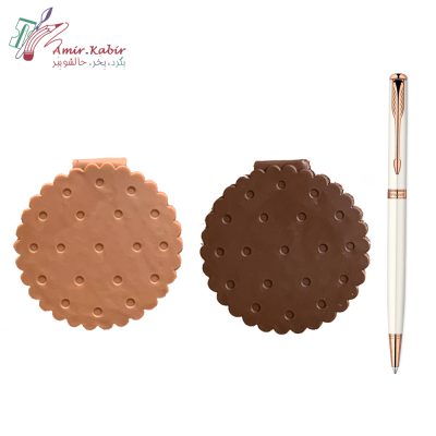 دفتر یادداشت بیسکویت گرد عطری