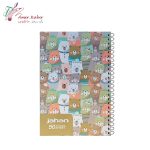 دفتر 50 برگ شطرنجی مجلد جهان کد 212 - تصویر 4