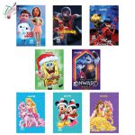 دفتر 50 برگ نقاشی ته چسب شفیعی کد 8 سری B