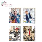دفتر 100 برگ رحلی (A4) جلد سخت عرش کد 179