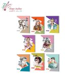 دفتر 100 برگ مجلد عرش کد 8