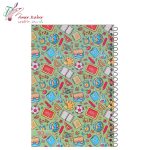 دفتر 50 برگ طلقی حاشیه دار عرش کد 151 - تصویر 9