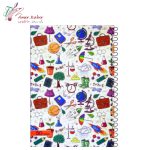 دفتر 50 برگ طلقی حاشیه دار عرش کد 151 - تصویر 10