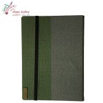 دفتر کلاسور 26 حلقه 100 برگ نگار کتان 2 رنگ - تصویر 6