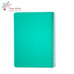 دفتر 100 برگ جلد سخت مخمل پایا - تصویر 5