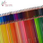مداد رنگی 72 رنگ جعبه مقوایی ام کیو MQ بنفش - تصویر 2