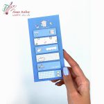 استیک نوت ( یادداشت چسب دار ) نشانه گذار دختر - تصویر 2