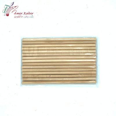 چوب بستنی درجه 1 گرد تک رنگ
