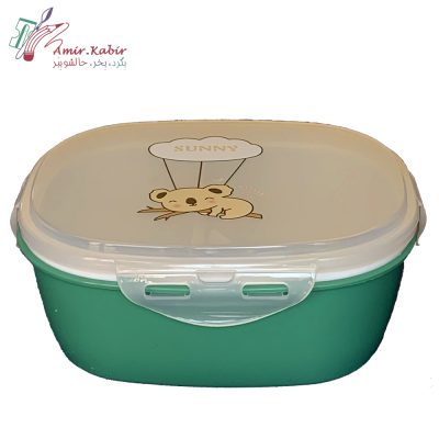 ظرف غذا خارجی سانی 2 تیکه سبز 727
