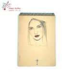 دفتر طراحی A4 LINE NOTE 120 گرم