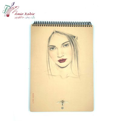 دفتر طراحی A4 LINE NOTE 120 گرم