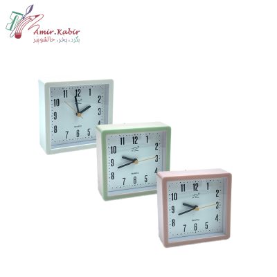 ساعت رومیزی مربع کلاسیک