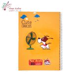 دفتر 80 برگ طلقی سیبو کد M 32 - تصویر 3