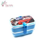ظرف غذای کارا 2 طبقه مستطیل 054 - تصویر 5
