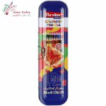مداد رنگی 24 رنگ فلزی 2 طبقه پارسیکار - تصویر 5