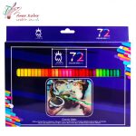 مداد رنگی 72 رنگ جعبه مقوایی ام کیو MQ بنفش