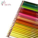مداد رنگی 48 رنگ جعبه مقوایی ام کیو MQ بنفش - تصویر 5