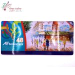 مداد رنگ 48 رنگ فلزی اسکول مکس - تصویر 2