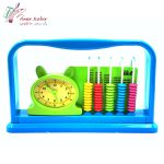 چرتکه 5 میل همراه ساعت آموزشی - تصویر 5