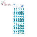 برچسب نگین دار اکلیلی اعداد لاکچری - تصویر 3