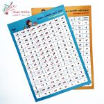 پوستر آموزشی 35*25 صامت و مصوت 1و2