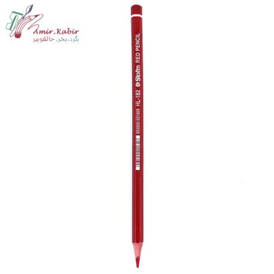 مداد قرمز استورم 6 گوش