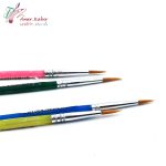 قلمو گواشی گرد رنگی سایز 1