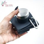 قمقمه سیلیکونی 8 ضلعی مشکی - تصویر 2