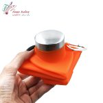 قمقمه سیلیکونی 8 ضلعی نارنجی - تصویر 2