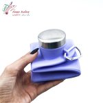 قمقمه سیلیکونی 8 ضلعی بنفش - تصویر 2