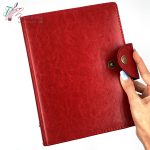 دفتر کلاسور 20 سوراخ چرم نگار - تصویر 2