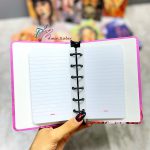 یادداشت کلاسوری خط دار 6 سوراخ سویل طرح دختر - تصویر 2