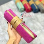 جامدادی تک زیپ پارچه ای ناسی - تصویر 2