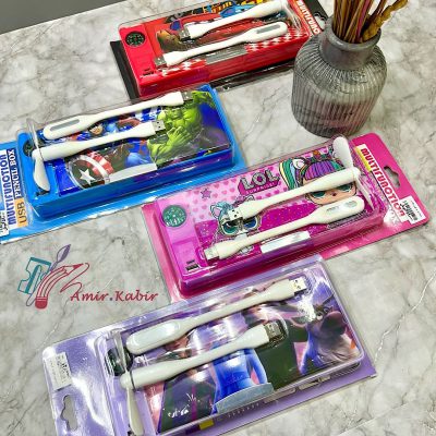 جامدادی آهنربایی چراغدار و پنکه دار