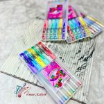 خودکار اکلیلی 6 رنگ عطری میوه ای - تصویر 3