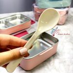 ظرف غذا 2 طبقه استیل ماکرو 5063 - تصویر 4
