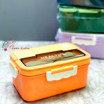 ظرف غذا 2 طبقه قاشق دار ماکرو - تصویر 5