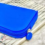 جامدادی تک زیپ کتابی سیلیکونی لیدر 8862 - تصویر 3