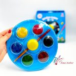 آبرنگ 6 رنگ دایره اسکول فنس 92420