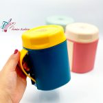 ظرف غذا و تراول ماگ دسته دار - تصویر 2