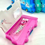 جامدادی  کتابی اتوبوسی لوازم دار - تصویر 5