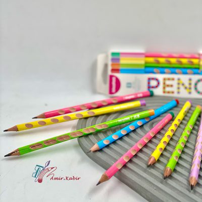 مداد مشکی 3 گوش اسکول فنس