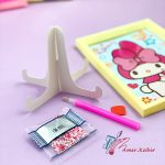نقاشی الماسی مستطیل قاب دار پایه دار کرومی - تصویر 3