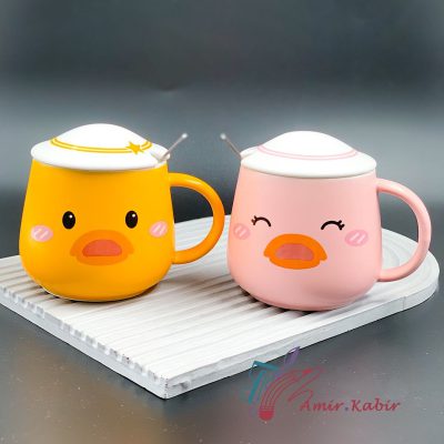 ماگ اردک درب دار