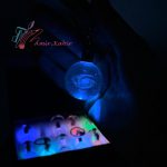 سرکلیدی گوی کریستال چراغ دار - تصویر 4